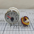 Купить Вольтметр 24В 18/32В Ø57x45мм Ø52мм белый-серебристый с подсветкой, Osculati 27.322.15 7ft.ru в интернет магазине Семь Футов