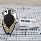 Купить Врезная розетка-основание для установки стояночных огней Perko GS10119 89x50мм двухконтактная наклон 5° из хромированной латуни и черного пластика с водонепроницаемой заглушкой 7ft.ru в интернет магазине Семь Футов