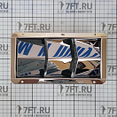 Купить Решетка вентиляционная из нержавеющей стали 205x114мм для моторного отделения, Osculati 53.401.50 7ft.ru в интернет магазине Семь Футов