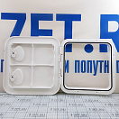 Купить Палубный люк Nuova Rade Top Line 196331 370x375мм белый 7ft.ru в интернет магазине Семь Футов