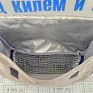 Купить Карман для предметов Columbus 370x370x100мм с дном из сетки, Osculati 23.202.06 7ft.ru в интернет магазине Семь Футов