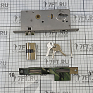Купить Врезной замок левый 163x75x13мм квадрат 9мм без накладок и ручек антивибрационный из сатинированной хромированной латуни, Osculati 38.203.51SX 7ft.ru в интернет магазине Семь Футов