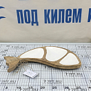 Купить Декоративный поднос в форме кита Marine Business Cocoa 22107 405x280x25мм белый из дерева манго и глянцевой эмали 7ft.ru в интернет магазине Семь Футов