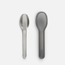 Купить Набор столовых приборов Black+blum BAM-SSC001 вилка/нож/ложка из нержавеющей стали с футляром в подарочной упаковке 7ft.ru в интернет магазине Семь Футов