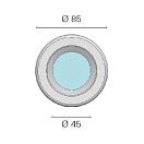 Купить Светильник светодиодный Foresti & Suardi Aquarius 1 6003.I.4000 Power Led 10 - 30 В 3,6 Вт с диммером белый свет 7ft.ru в интернет магазине Семь Футов