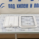 Купить Люк инспекционный со съемной крышкой Nuova Rade 45163 306х356мм из белого пластика 7ft.ru в интернет магазине Семь Футов