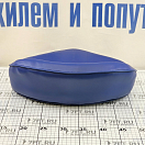 Купить Сиденье Newstarmarine Pro Casting Seat 75104B 290x380x100мм из пластмассы с синей виниловой обивкой 7ft.ru в интернет магазине Семь Футов