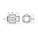 Купить Цинковый анод Tecnoseal 01914 Ø23x32мм цилиндрический для подвесных моторов Selva 80-100лс 7ft.ru в интернет магазине Семь Футов