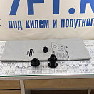 Купить Мягкий водяной бак Nuova Rade 31324 120л прямоугольный 740х1250мм для шлангов Ø12/38мм из серого износостойкого ПВХ 7ft.ru в интернет магазине Семь Футов