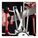 Купить Станок для заточки ножей Warthog Sharpeners 580092 V-Sharp A4 ELITE подставка 200x150мм 4 угла заточки 15°-20°-25°-30° стержни 325 грит корпус из красного окрашенного металла 7ft.ru в интернет магазине Семь Футов