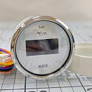 Купить Индикатор давления масла цифровой KUS KY15015 12/24В 0-10бар 10-184Ом IP67 Ø52мм белый циферблат/безель из нержавеющей стали 7ft.ru в интернет магазине Семь Футов