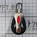 Купить Блок одношкивный универсальный Ronstan RF41100 шкив Ø40мм 400/1000кг для троса Ø10мм с вертлюгом и скобой 7ft.ru в интернет магазине Семь Футов