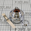 Купить Лампа Дэви шахтерская Weems&Plath Mini Yacht Lamp №400 Ø64x178мм 60мл/до12ч масляная/керосиновая для Благодатного и Олимпийского огня из хромированной латуни 7ft.ru в интернет магазине Семь Футов