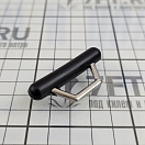 Купить Ползун грота Bainbridge A032 51x3мм Ø9мм из черного нейлона и нержавеющей стали 7ft.ru в интернет магазине Семь Футов