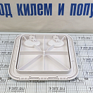 Купить Крышка рундука SeaFlo SFRE1-370-375-01 375x370мм из белого пластика 7ft.ru в интернет магазине Семь Футов