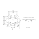 Купить Антенное крепление Scanstrut SC65 Ø465мм для спутниковой антенны из композитного стеклопластика белое 7ft.ru в интернет магазине Семь Футов
