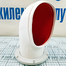 Купить Вентиляционная головка фиксированная Vetus CHINOOKS 78,6см2 230x152мм вырез Ø100мм из белого/красного силикона 7ft.ru в интернет магазине Семь Футов