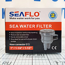 Купить Фильтр забортной воды SEAFLO SF-SWF001 148x191,5мм под шланг Ø25/32/35мм из пластика 7ft.ru в интернет магазине Семь Футов