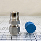 Купить Фитинг обжимной Swagelok SS-12M0-1-8RT резьба ISO 1/2" (12,7мм) прямой для трубок Ø12мм из нержавеющей стали AISI316 7ft.ru в интернет магазине Семь Футов