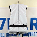 Купить Страховочный жилет с молнией Marinepool ISO Active Zip Reflex 50N 90+ кг белый 7ft.ru в интернет магазине Семь Футов