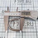 Купить Кольцо D-образное Badger DJ1702 45x40x4мм из нержавеющей стали 7ft.ru в интернет магазине Семь Футов
