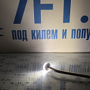 Купить Мачта выдвижная угловая с круговым огнём Evoled 360° серебристого цвета 12В 2Вт 600мм с основание на горизонтальную поверхность и плоским креплением для судов до 20м, Osculati 11.039.62 7ft.ru в интернет магазине Семь Футов