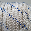 Купить Трос многофункциональный из бело-синего полиэстера Lalizas Cabo 72420 660 кг 6 мм 20 м 7ft.ru в интернет магазине Семь Футов