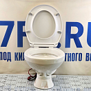 Купить Стандартный судовой унитаз с электрической прокачкой SEAFLO SFMTE1-01-R 12В 492x335x360мм чаша из белой керамики и сиденье из белого пластика 7ft.ru в интернет магазине Семь Футов