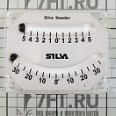 Купить Клинометр/кренометр Silva 35188.901 с двумя шкалами 10x80x100мм IPX8 из белого акрила 7ft.ru в интернет магазине Семь Футов