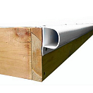Купить Привальный брус Р-образный однослойный из ПВХ Dock Edge Premium 1001-F 2,44 м белый 7ft.ru в интернет магазине Семь Футов