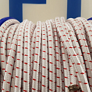 Купить Трос резиновый FSE-Robline белый/красный 10 мм 100 м 5162 7ft.ru в интернет магазине Семь Футов