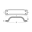 Купить Цинковый анод Tecnoseal 01125 280x60x60мм дуговой для двигателей Yamaha 150-200лс 7ft.ru в интернет магазине Семь Футов