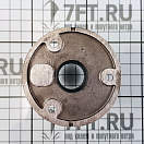 Купить Стакан леерного ограждения с круглым основанием Meiao 30038-1 22мм 90° из нержавеющей стали AISI 316 7ft.ru в интернет магазине Семь Футов