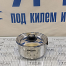 Купить Набор компактно складываемых кастрюль Popote Magma из нержавеющей стали с антипригарным покрытием, Osculati 48.700.02 7ft.ru в интернет магазине Семь Футов