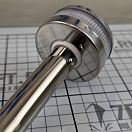 Купить Мачта выдвижная угловая с круговым огнём Evoled 360° серебристого цвета 12В 2Вт 600мм с основание на горизонтальную поверхность и плоским креплением для судов до 20м, Osculati 11.039.62 7ft.ru в интернет магазине Семь Футов