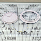 Купить Инспекционный герметичный лючок Ø125/172мм из белого пластика, Osculati 20.206.00 7ft.ru в интернет магазине Семь Футов