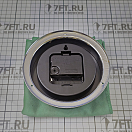 Купить Часы кварцевые судовые ANVI Termometros 32.0353 Ø150/120x45мм из полированной и хромированной латуни с изображением маяков 7ft.ru в интернет магазине Семь Футов