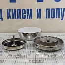 Купить Блок дорадо Vetus BOXS100 Ø192x78мм вырез Ø122мм из нержавеющей стали с гриб-ным дефлектором для вентиляционных головок с вырезом Ø100мм 7ft.ru в интернет магазине Семь Футов