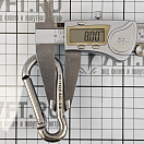 Купить Карабин GENIUS 590.08 80мм Ø8мм из нержавеющей стали AISI316 7ft.ru в интернет магазине Семь Футов