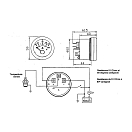 Купить Индикатор температуры масла 24В 40-150°C Ø59x45мм вырез Ø52мм белый-белый, Osculati 27.532.02 7ft.ru в интернет магазине Семь Футов
