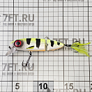 Купить Воблер SPRO Iris Underdog Jointed 100 4867-1827 100мм 26гр крючок №2 глубина погружения 0,8м цвет Hot Perch 7ft.ru в интернет магазине Семь Футов