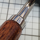 Купить Колесо рулевое Ultraflex 39424B V66 Ø350мм из немагнитной стали с отделкой красным деревом 7ft.ru в интернет магазине Семь Футов