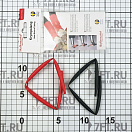 Купить Упаковка изоляционного сжимающегося рукава красный/черный Skyllermarks TK0590 1,5 - 4 мм² 2 x 300 мм 7ft.ru в интернет магазине Семь Футов