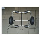 Купить Складная тележка KAYAL TROLLEY 470x750x480мм 75кг колеса Ø265x90мм для перевозки байдарок и каяков, Osculati 47.369.15 7ft.ru в интернет магазине Семь Футов