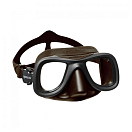 Купить Маска для подводной охоты и фридайвинга Mares SF Samurai X 421413 коричневый/черный 7ft.ru в интернет магазине Семь Футов
