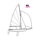 Купить Швертбот двухместный RS Sailing RS Feva FEVXLR 364 x 142 см 73 кг 7ft.ru в интернет магазине Семь Футов