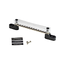 Купить Колодка распределительная Yih Sean BF421C12P 12 контактов 206х19х45мм до 48В 100А одинарная электромонтажная с защитной крышкой 7ft.ru в интернет магазине Семь Футов