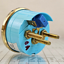 Купить Амперметр Faria Signature Gold Style 2" 14531-1 Ø52мм(2-1/16") 12В шкала 60-0-60А 10-180Ом серый циферблат с золотистым ободом из полированной нержавеющей стали 7ft.ru в интернет магазине Семь Футов