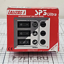 Купить Панель на 3 выключателя Lalizas Sp3 Ultra 31289 10A 12-24В 90х100мм антрацитовая из нержавеющей стали 7ft.ru в интернет магазине Семь Футов