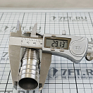 Купить Кингстон Vetus V-quipment QG05MF-29 под шланг Ø29мм 76мм резьба 1" из нержавеющей стали AISI316 7ft.ru в интернет магазине Семь Футов